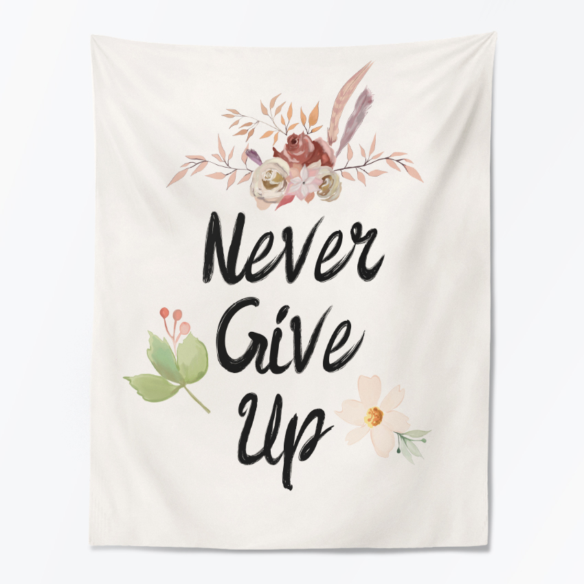 [헬로우아티스트] Never give up 태피스트리 TAR32