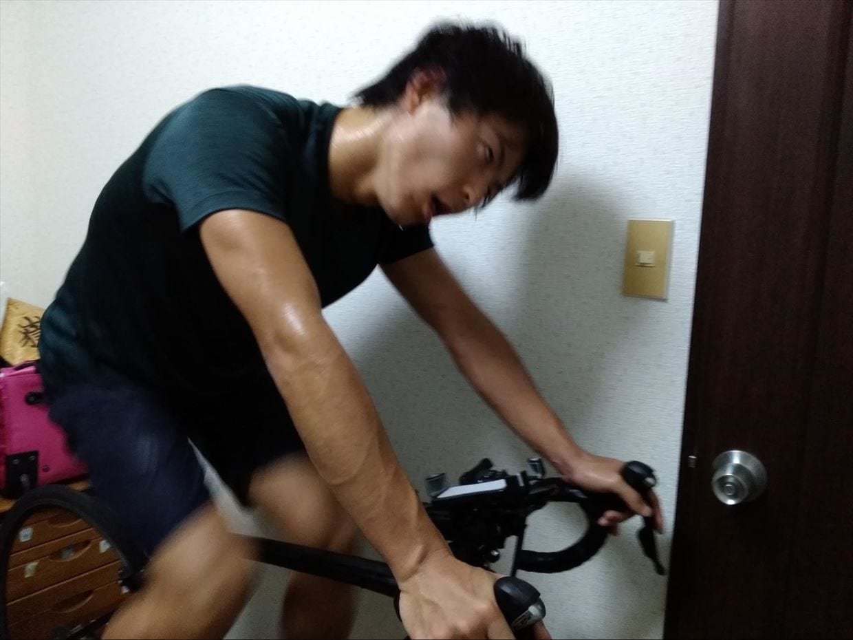 2セット目終盤の私