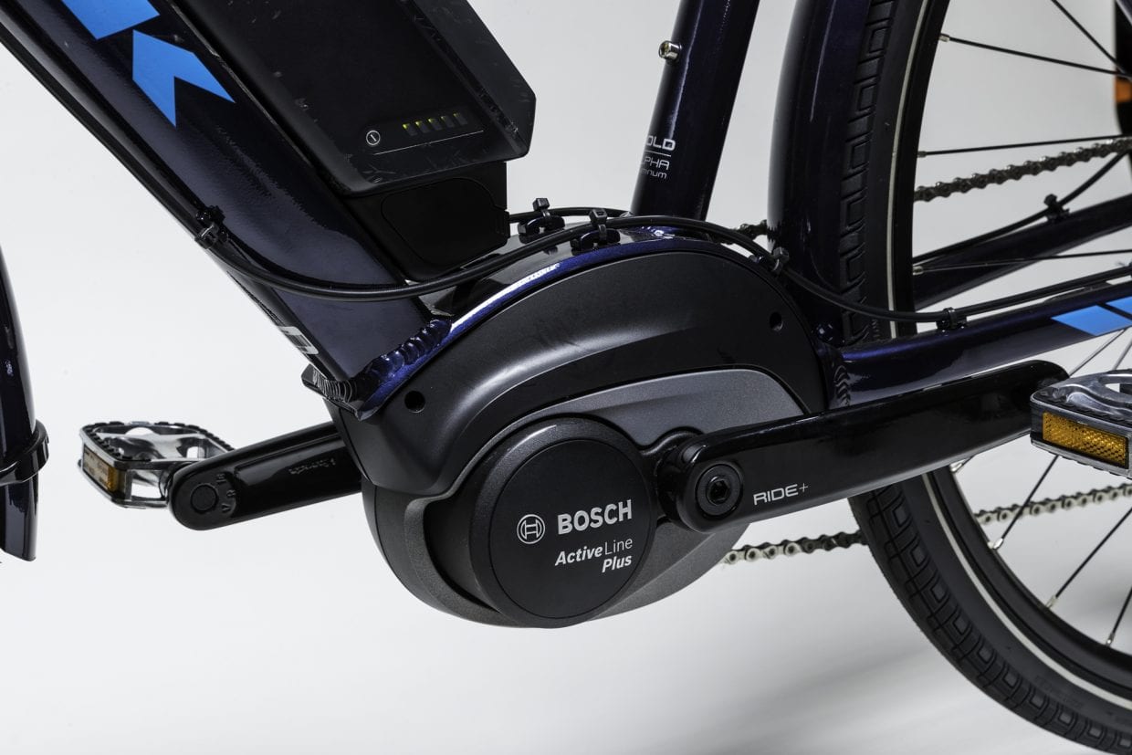パワーユニットには「BOSCH」のネームが光る