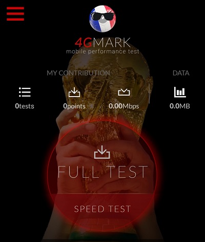 4Gmark (3G / 4G speed test)