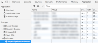 chromeのデベロッパーツール