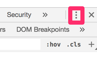 デベロッパーツール