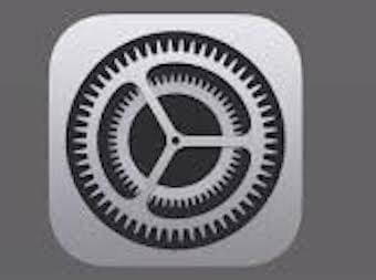 iPhoneの設定のアイコン