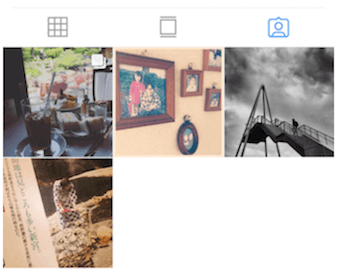 タグ付けされた写真が消える