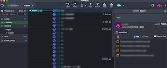 GitKrakenの見た目