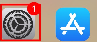 iPhoneの設定アプリ