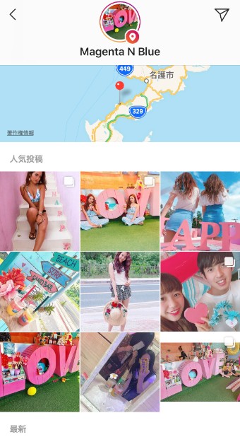 スポットでの投稿一覧