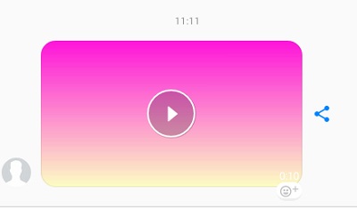 ダウンロードしたい動画をタップして長押し
