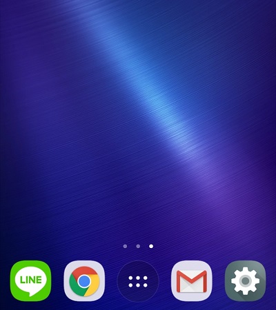 Androidのホーム画面