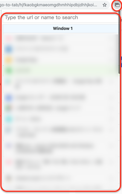 Chromeのタブが縦型で表示