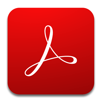 Adobe Acrobat Readerのアイコン