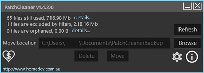 自動的にInstallerフォルダをスキャンして不要ファイルを検出