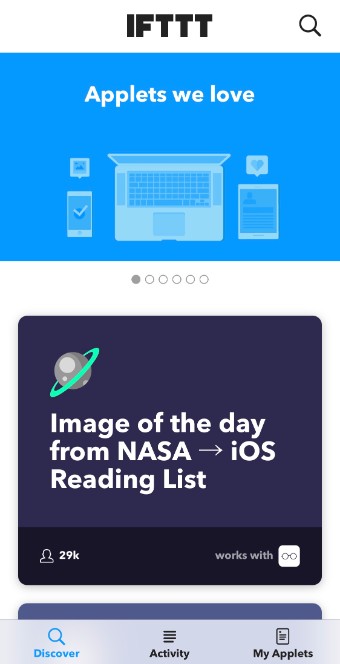 画面右上に虫眼鏡マークの検索窓がありますので、タップ