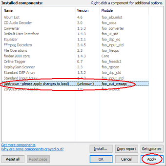 ウインドウ右下の「Apply」をクリック