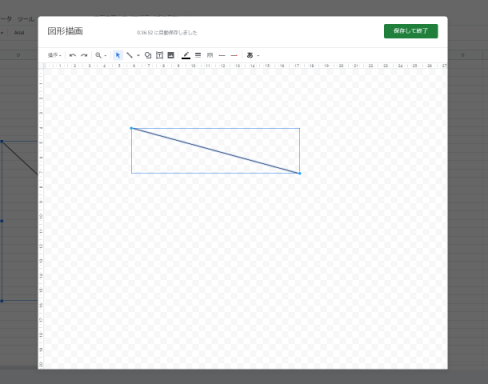 図形描写画面が再表示