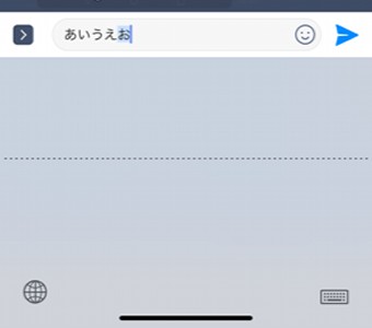 飛行機のマークをタップ