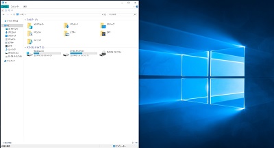 タスクバーで画面の外に出たウィンドウのアイコンをクリックしたら、「Windowsキー+↑キーor↓キーor←キーor→キー」の同時押し