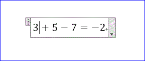数式を直接入力