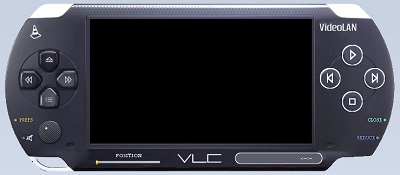 携帯ゲーム機「PSP」風のスキン