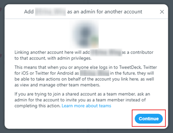 長い英文のアナウンスが表示