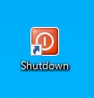 シャットダウン用のショートカットのアイコンが分かりやすくなる