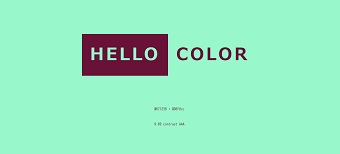 HELLO COLOR