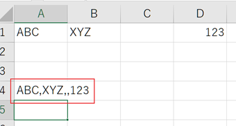 二回連続で区切り文字が続く表記