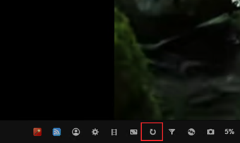 リピートアイコンをクリックしてループ再生