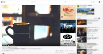 Youtubeで動画再生ページ