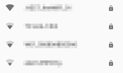 設定を削除しWi-Fi一覧から先程設定を削除したWi-Fi名をタップ