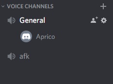 ボイスチャンネルに入る