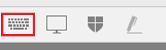 Anydeskのキーボードのアイコン