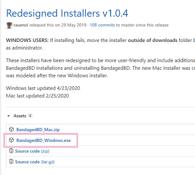 GitHubのBetterDiscordAppページ