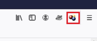 ダウンロードしたい動画を開き「Video DownloadHelper」のアイコンをクリック