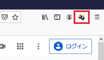 ダウンロードしたい動画を開き右上にある『Video DownloadHelper』をクリック