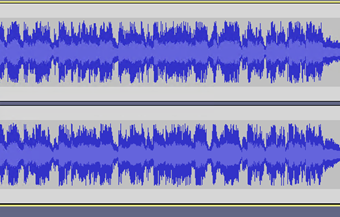 Audacityの音声ファイル