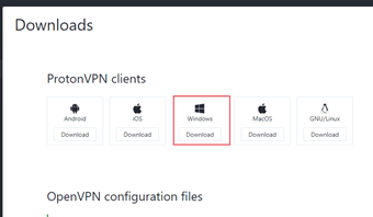 自分のOSの[Download]をクリック