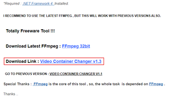 ダウンロードリンクをクリック