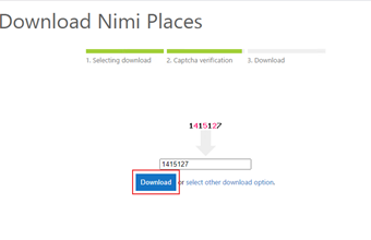 数字を入力して[Download]を押す