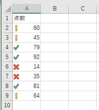アイコンセットを挿入する
