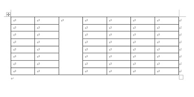 表の罫線を削除する
