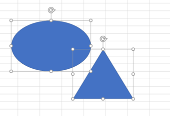 Ctrlキーを押しながら図形をクリック