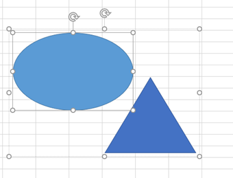 編集したい図形をクリック