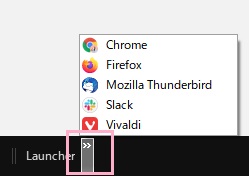 Launcherのショートカット