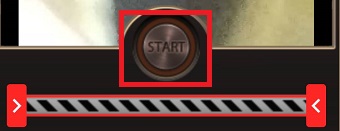 逆再生する範囲を決めて『START』をタップ