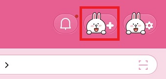 『ホーム』→右上の『+』をタップ→『友だち追加』