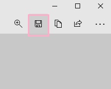 「名前を付けて保存」ボタンをクリック