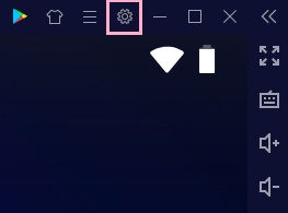 設定ボタンをクリック