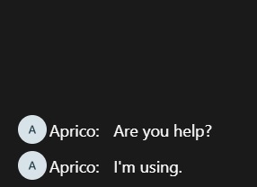 音声言語設定が英語のため、英語の字幕が表示されている