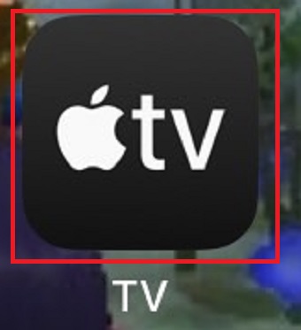『Apple TV』アプリをタップ